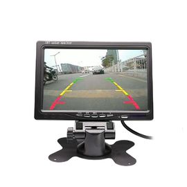 TFT HD 7 Inch Rearview Monitor 4 Way Video Input With Quad Split Screen