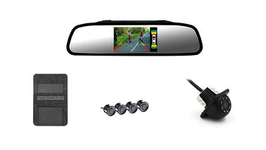 Auto 4.3" Rear View Parking Sensor System 640*480 Resolution Display Format 16 / 9