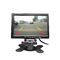 TFT HD 7 Inch Rearview Monitor 4 Way Video Input With Quad Split Screen
