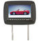LCD Advertising Car Pillow Monitors 273mm*180mm*124mm Dimension 9" Display