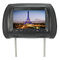 Digital MP5 Headrest Video Monitors 7" Display Size Dual Video Input